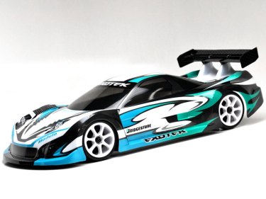 TYPE A 1/10 USGT RACE BODY CLEAR LEXAN W/ WING