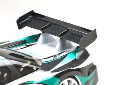 TYPE A 1/10 USGT RACE BODY CLEAR LEXAN W/ WING