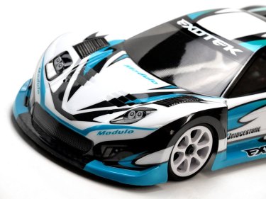 TYPE A 1/10 USGT RACE BODY CLEAR LEXAN W/ WING