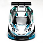 TYPE A 1/10 USGT RACE BODY CLEAR LEXAN W/ WING