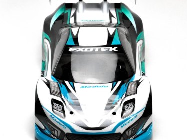 TYPE A 1/10 USGT RACE BODY CLEAR LEXAN W/ WING