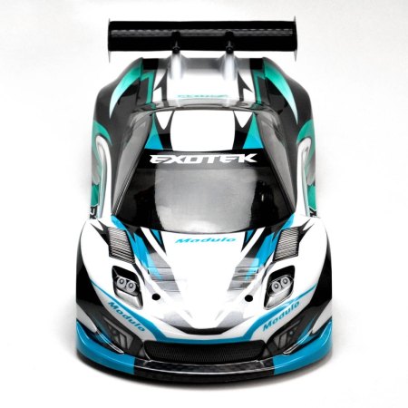 TYPE A 1/10 USGT RACE BODY CLEAR LEXAN W/ WING