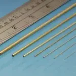 ALBION ALLOY ROUND BRASS TUBE 1MM X 0.3MM (4)