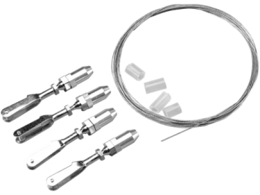 Great Planes GPMQ3722 Deluxe 4-40 Pull-Pull System