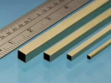 ALBION ALLOY SQUARE BRASS TUBE 1.6MM X 0.353MM (3)