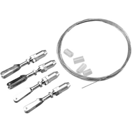 GPM-Q3722 Great Planes GPMQ3722 Deluxe 4-40 Pull-Pull System