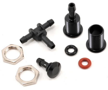 HAN116 Hangar 9 Fuel Filler with "T" Fitting and Overflow Fitting