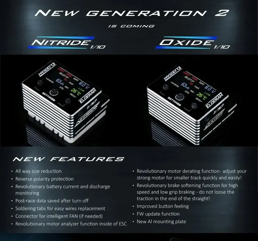 ELCERAM OXIDE 1/10TH STOCK ESC GEN2