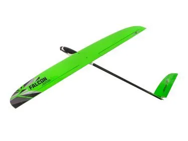 2025 New FG08 1500m Glider Falcon Balsa Fibre Glass Kit RC Aircraft DW Hobby Radio Control Model