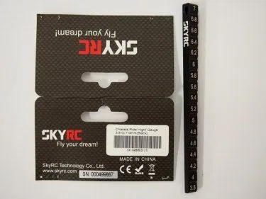 Sky Rc Ride Height Gauge 3.8-7.0mm Black Chassis Ride Heigh Gauge 3.8-7mm (black)