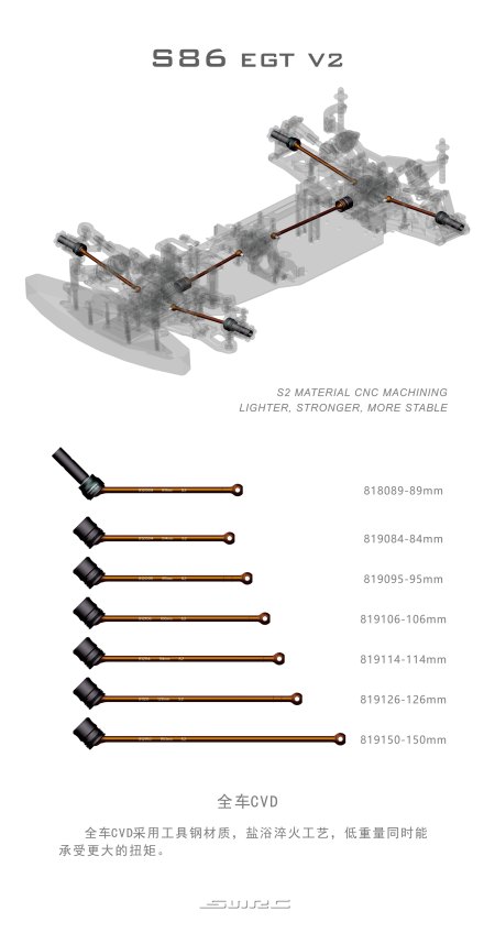 SNRC/RACEOPT S86EGT V2-330 RACEOPT
