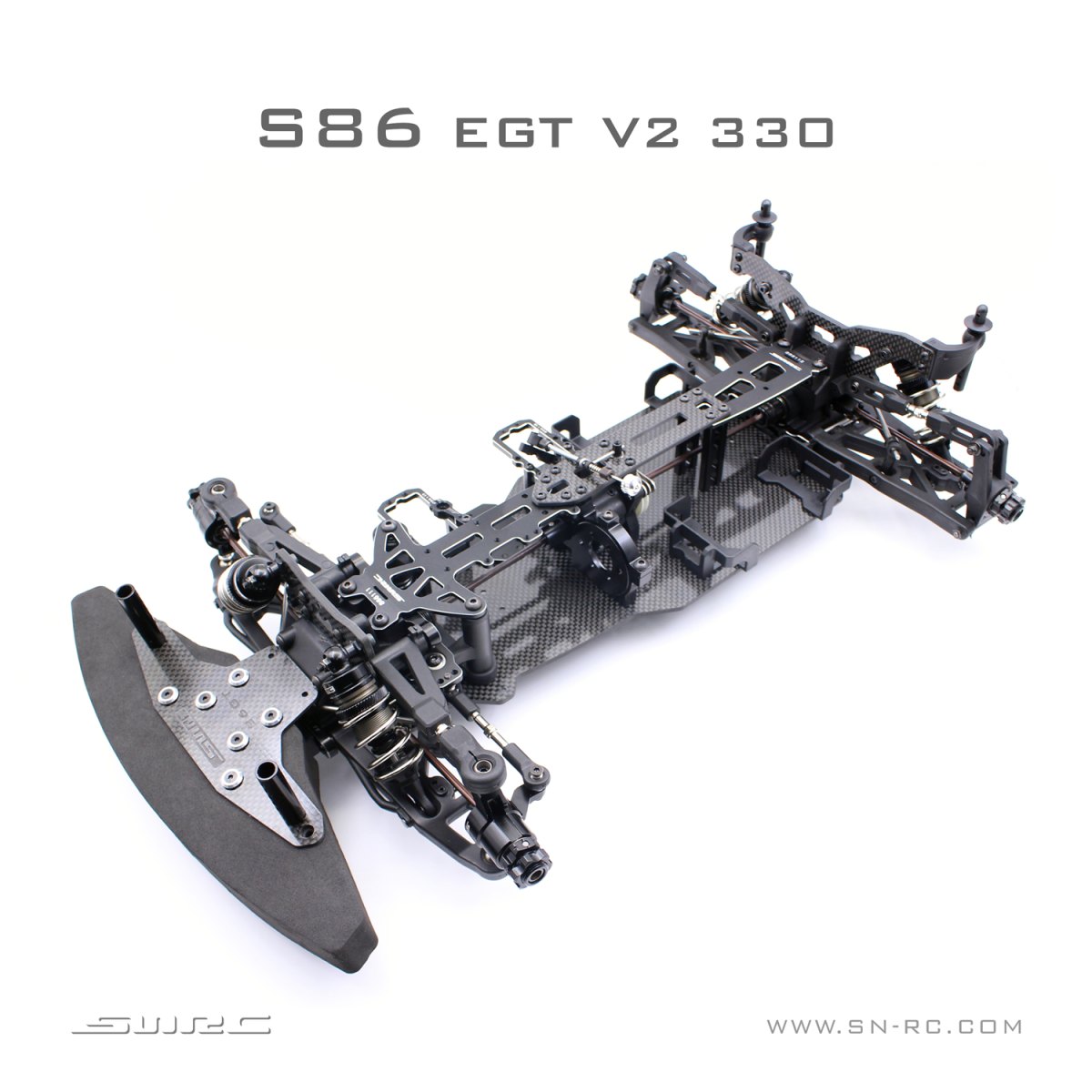 SNRC S86EGT 406mm 1/7GT 受信機以外メカ類付属 SNRC/RACEOPT S86EGT V2-330