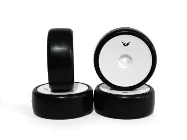 Introducing VAULK's new touring car tire! Available in a 36 compound, this tire set comes pre-glued on white dish wheels.