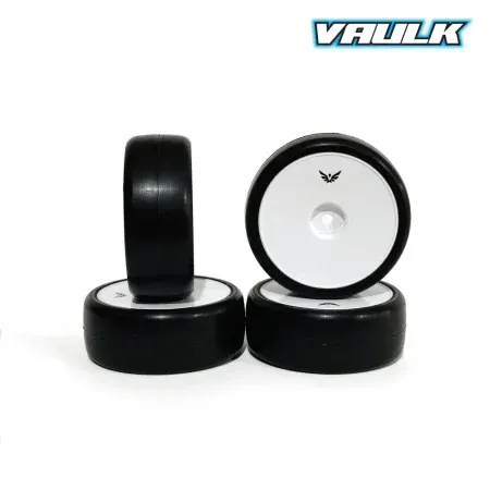 VK-2036WPre-Glued36SKTouringCarTire Introducing VAULK's new touring car tire! Available in a 36 compound, this tire set comes pre-glued on white dish wheels.
