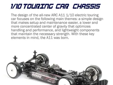 ARC A11 Electric Touring Car Kit