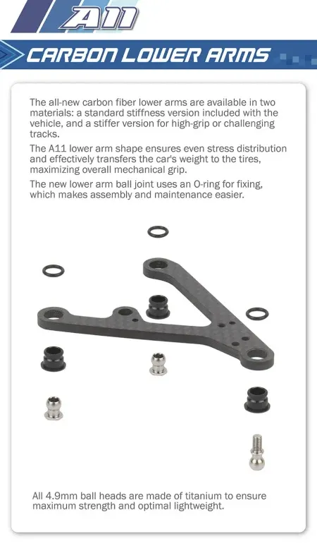 ARC A11 Electric Touring Car Kit ARC RC