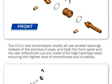 ARC A11 Electric Touring Car Kit - Image 11