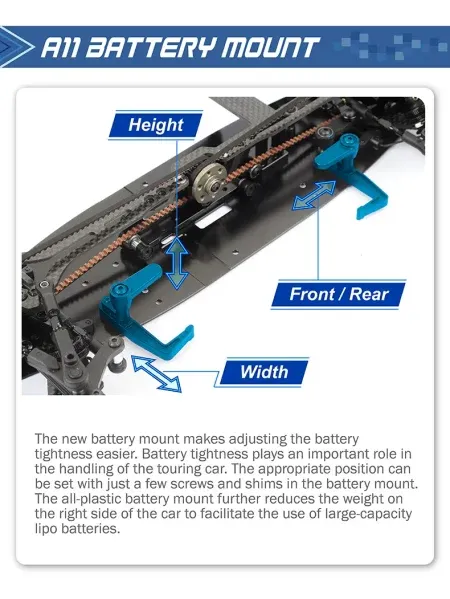 ARC A11 Electric Touring Car Kit ARC RC