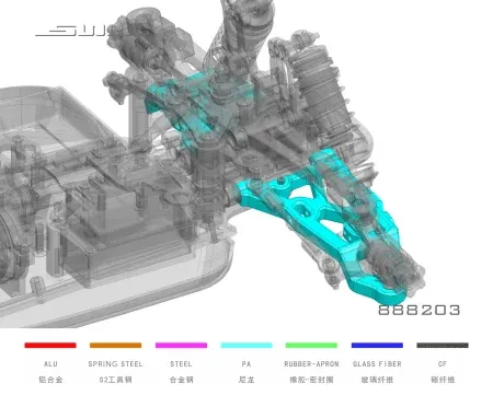 FRONT LOWER SUSPENSION ARM SNRC