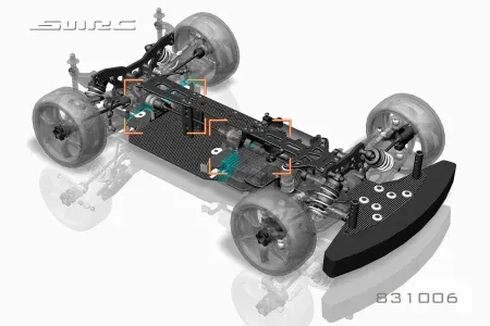 SNRC 10x6mm ALU PILLAR SNRC 831006