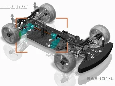 SNRC S86EGT V2 47mm LIGHTWEIGHT QUICK RELEASE BATTERY MOUNTING SNRC 866401