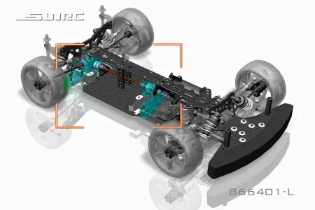 SNRC S86EGT V2 47mm LIGHTWEIGHT QUICK RELEASE BATTERY MOUNTING SNRC 866401