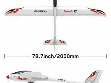 Volantex 75902P Phoenix Glider 2 PNP - Image 7
