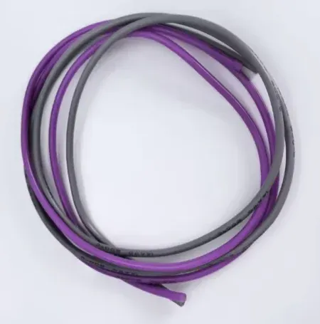 16AWG SILICONE WIRE 1MT GREY OR PURPLE PITLANE HOBBIES