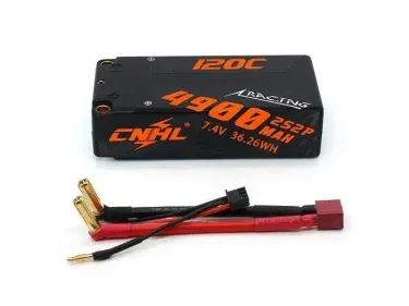 CNHL Racing Series 4900MAH Shorty 7.4V 2S 120C Lipo 4900MAH 7.4V 2S 120C SHORTY