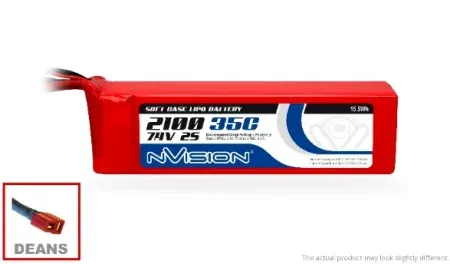 LiPo 2400mAh 2S 7.4V 35C