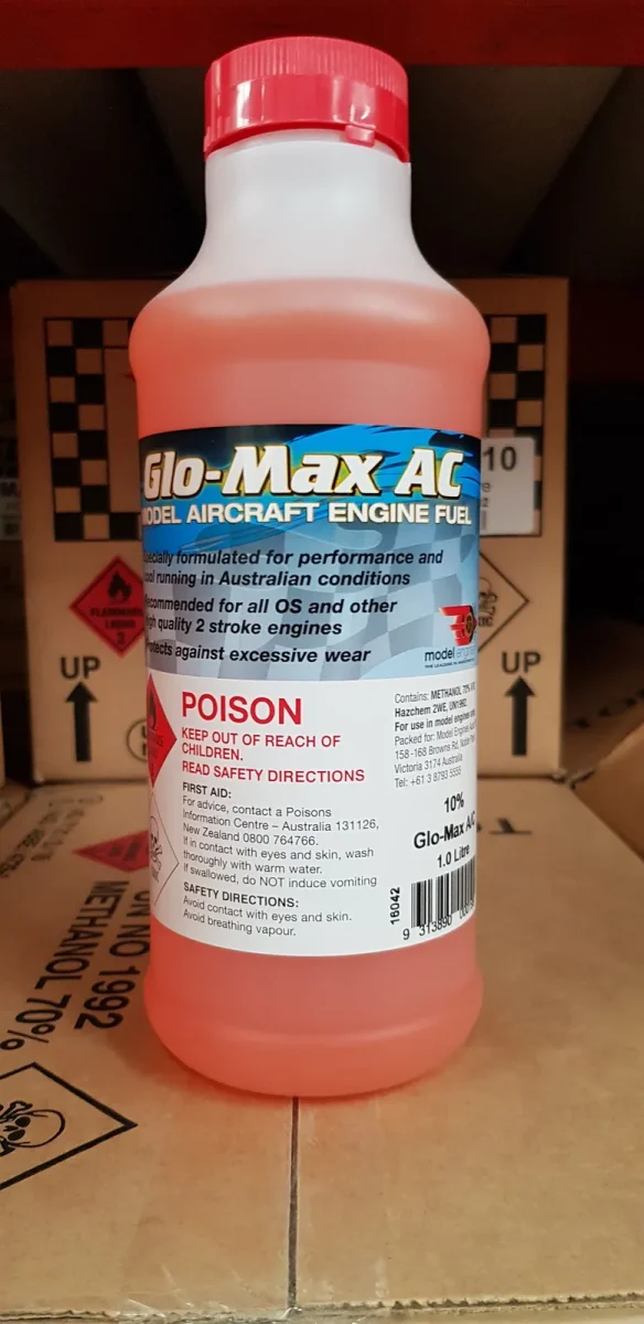 GLO-MAX AC FUEL 5% NITRO 1LT