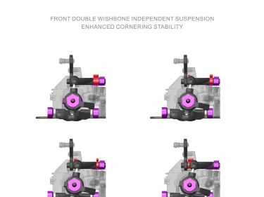 DK7 SHAFT‑DRIVEN ELECTRIC 4WD RALLY CAR CHASSIS - Image 18