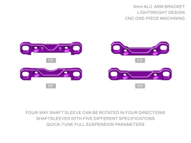 DK7 SHAFT‑DRIVEN ELECTRIC 4WD RALLY CAR CHASSIS - Image 14