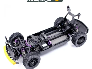 DK7 SHAFT‑DRIVEN ELECTRIC 4WD RALLY CAR CHASSIS - Image 7