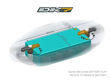 DK7 SHAFT‑DRIVEN ELECTRIC 4WD RALLY CAR CHASSIS - Image 8