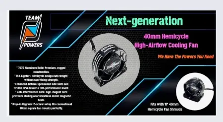 TEAM POWERS 22K 40MM FAN