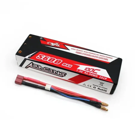 5600MAH 7.4V 2S 100C Lipo Battery Hard Case