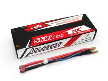 5600MAH 7.4V 2S 100C Lipo Battery Hard Case - Image 3