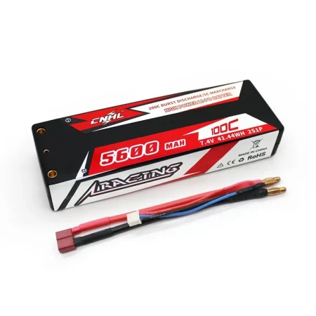 5600MAH 7.4V 2S 100C Lipo Battery Hard Case