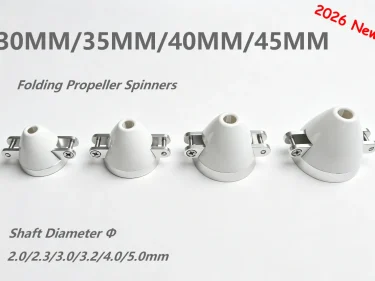 FLFRC NEW 2026 ELECTRIC SPINNERS FOLDING PROP SPINNERS