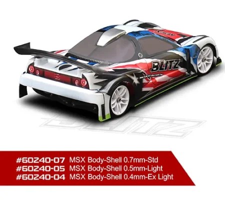 Blitz 60240 MSX 190mm GT Body Blitz 60240 MSX 190mm GT Body